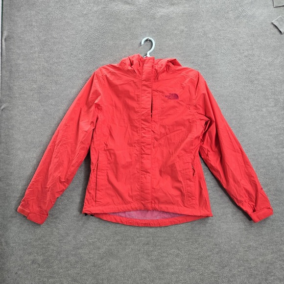 The North Face Women Jacket M Pink Venture II Waterproof Logo Embroidery - Picture 1 of 13